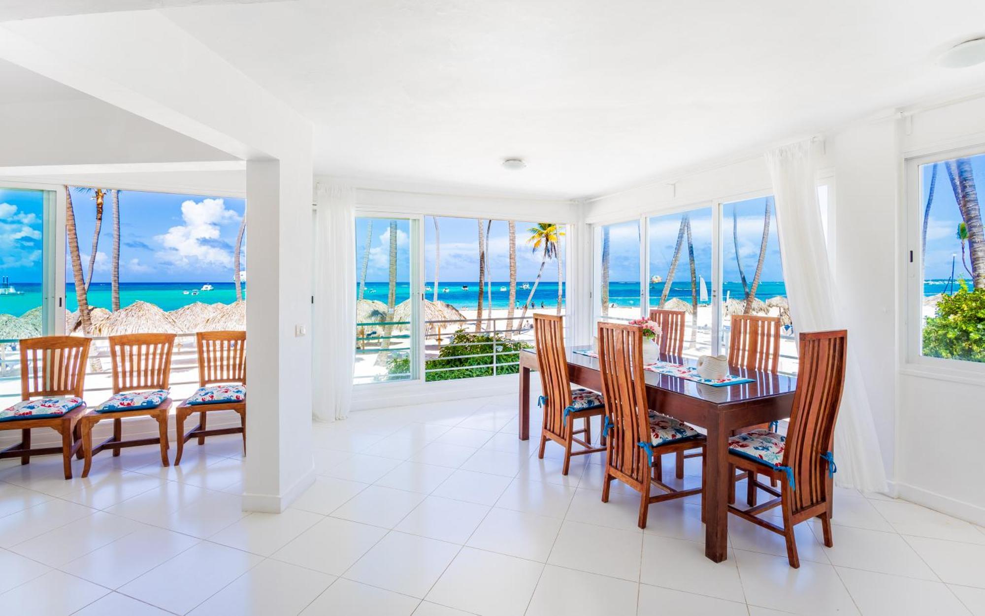 Prime Ocean View Punta Cana Apartments - 3-Bedroom Getaway With Private Terrace On Bavaro Beach Exterior photo